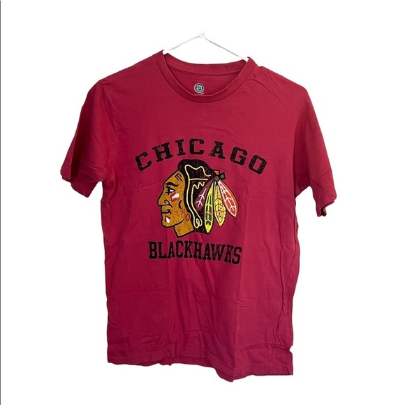Chicago Blackhawks Graphic Tee Logo NHL - Picture 1 of 3